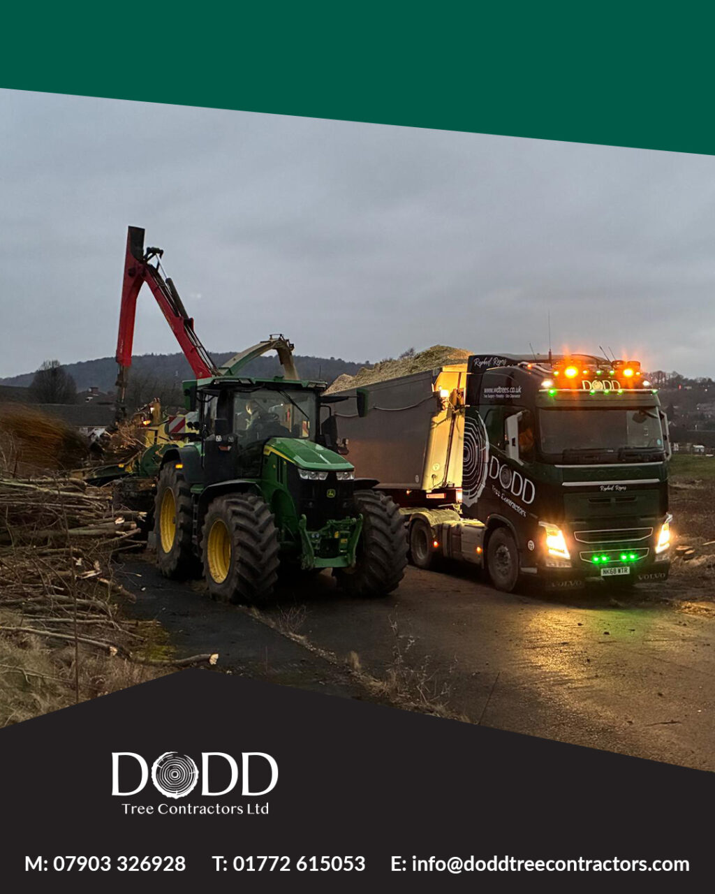 Instagram post from doddtreecontractors. This post is in position 1.